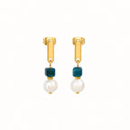 NOA Earrings on white background