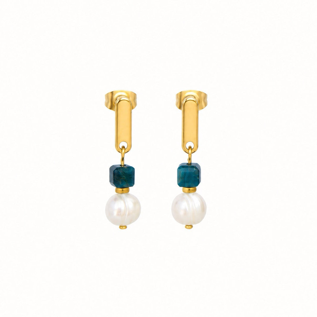 NOA Earrings on white background